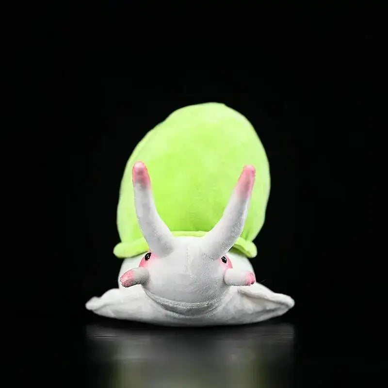 peluche escargot vert
