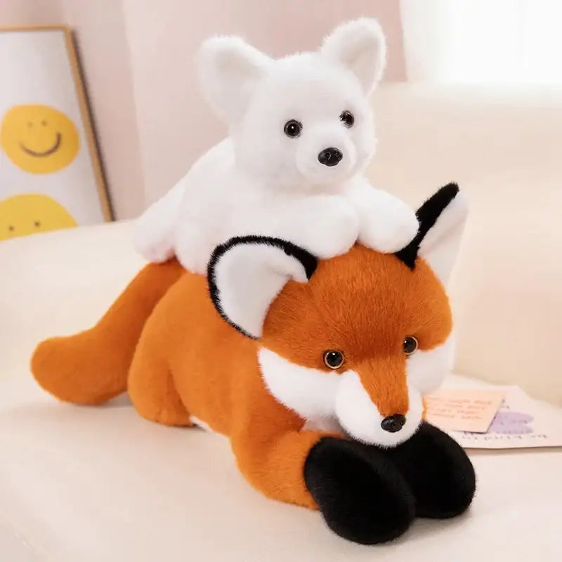 grosse peluche renard