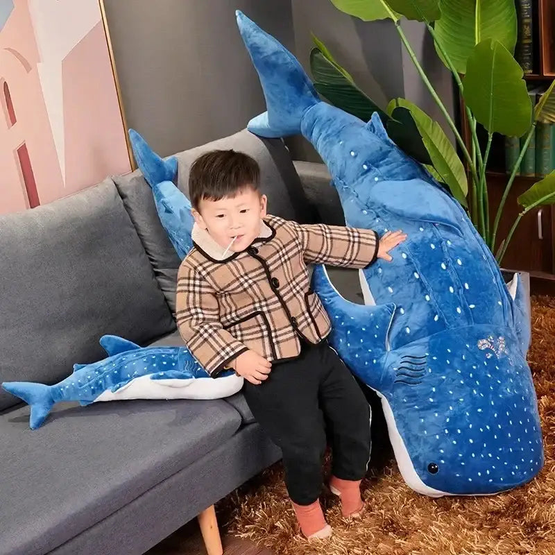 peluche requin baleine