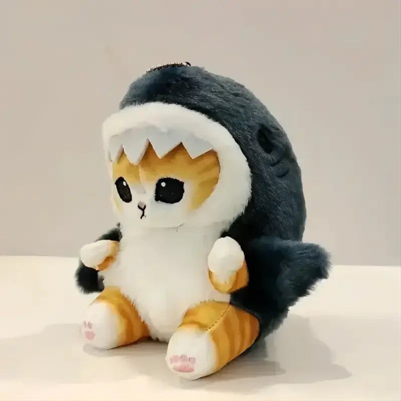 peluche chat requin