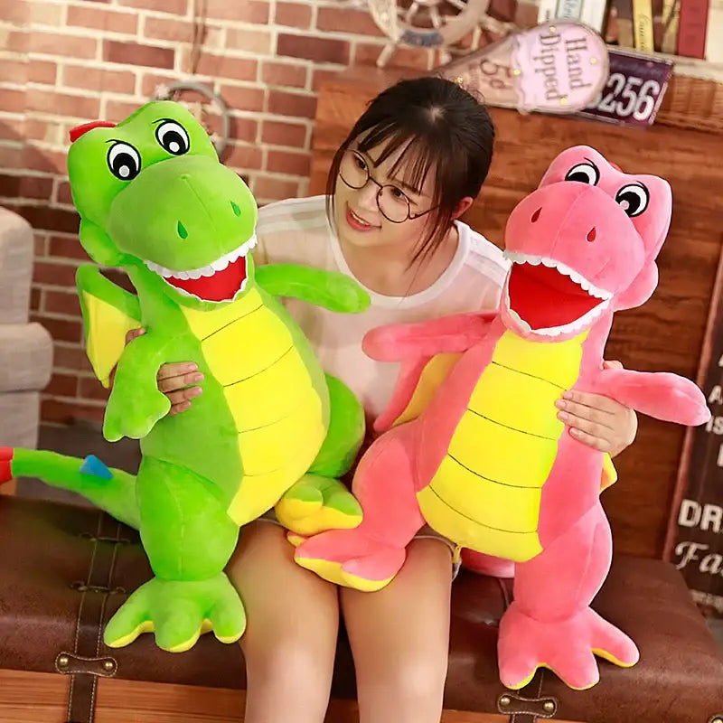 peluche dinosaure géante