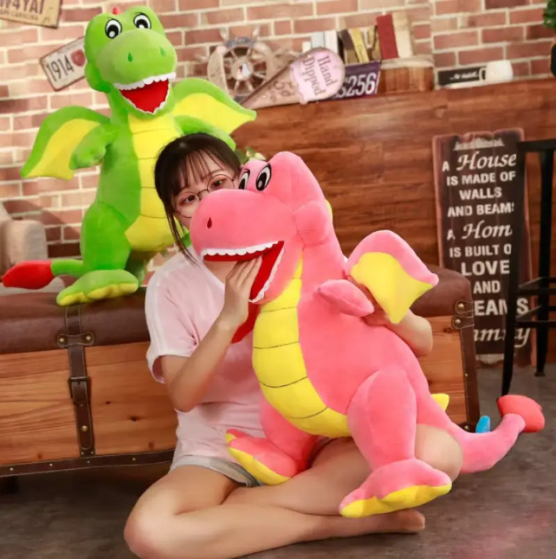 peluche dinosaure géante