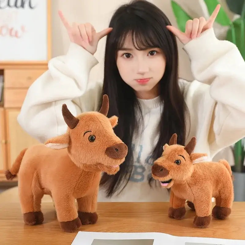 peluche taureau