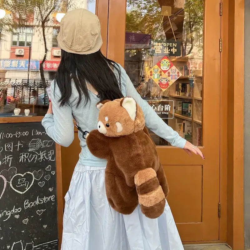 sac panda roux