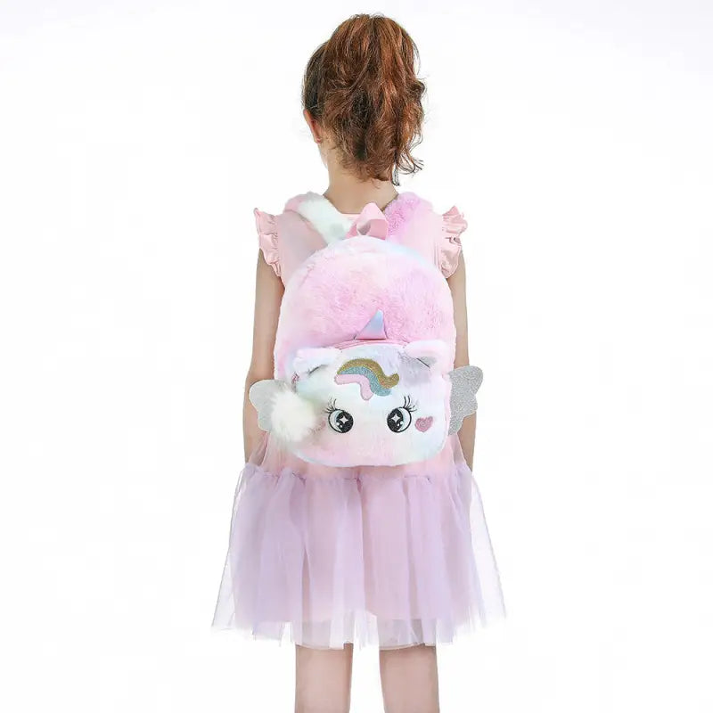 sac à dos licorne maternelle - Rose