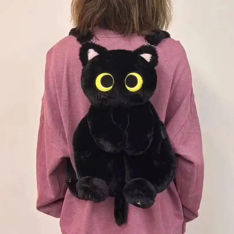 sac a dos peluche chat - Chat Noir