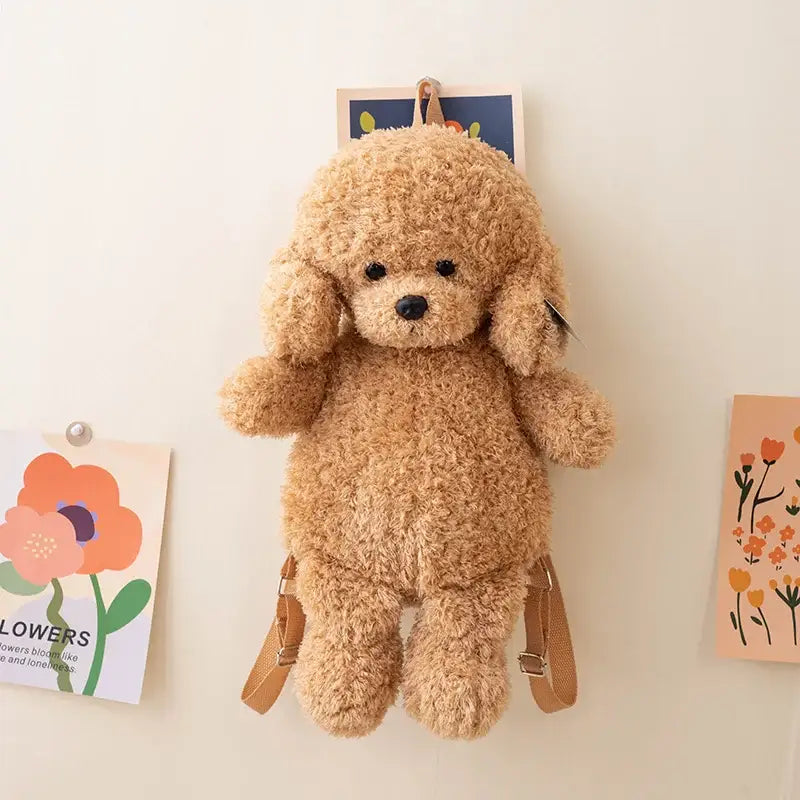 sac a dos chien - Brun Clair