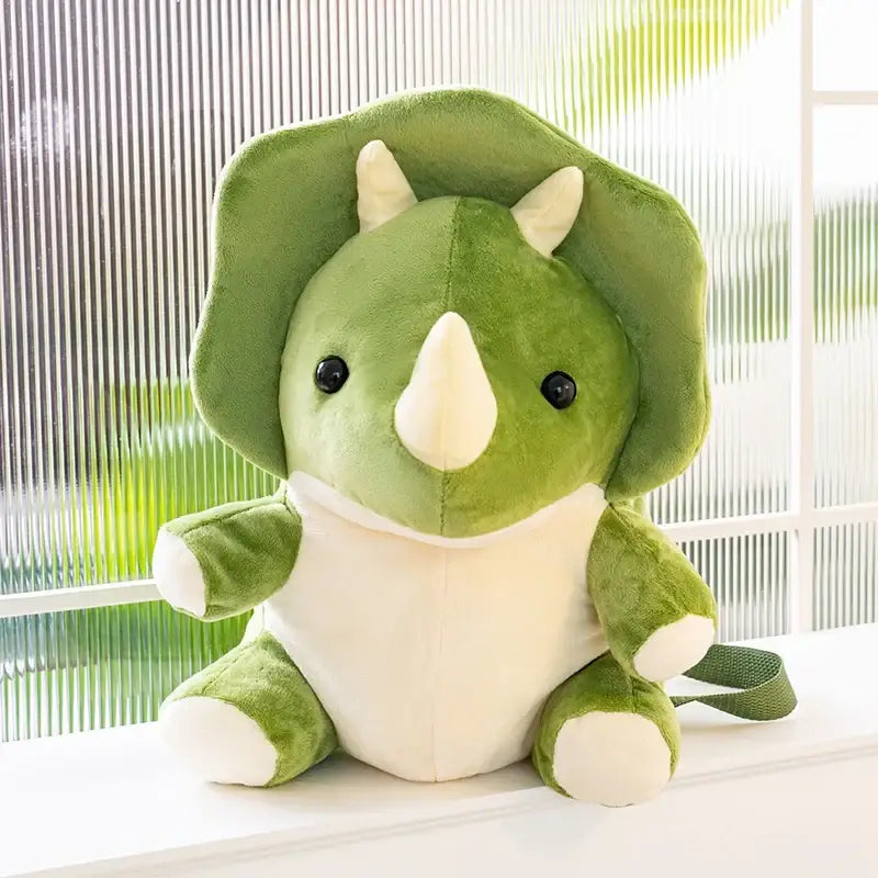 Sac École Dinosaure - Vert