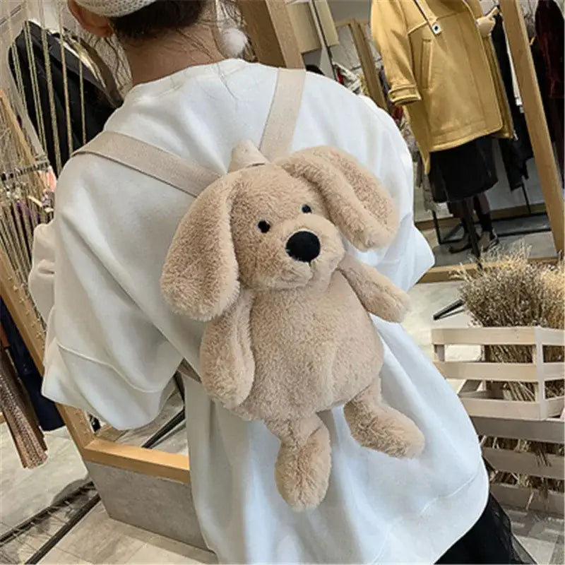 sac peluche chien