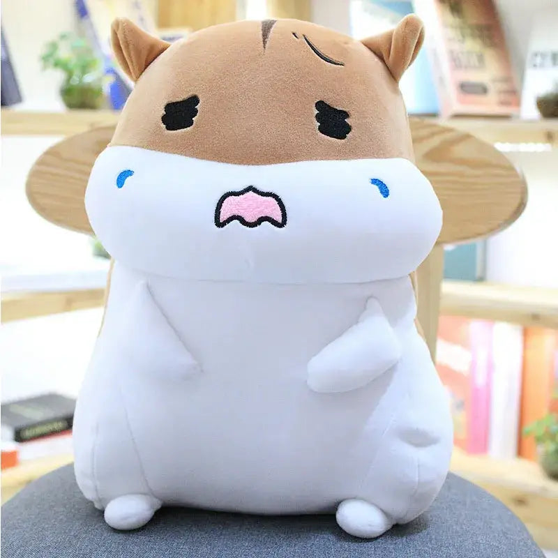 sad hamster peluche - 40cm