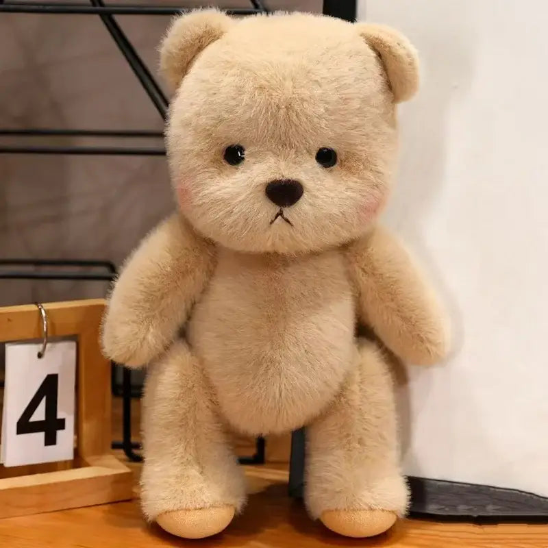 ours en peluche pour bebe - Brun