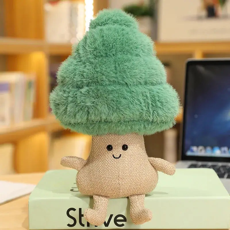 sapin peluche Vert
