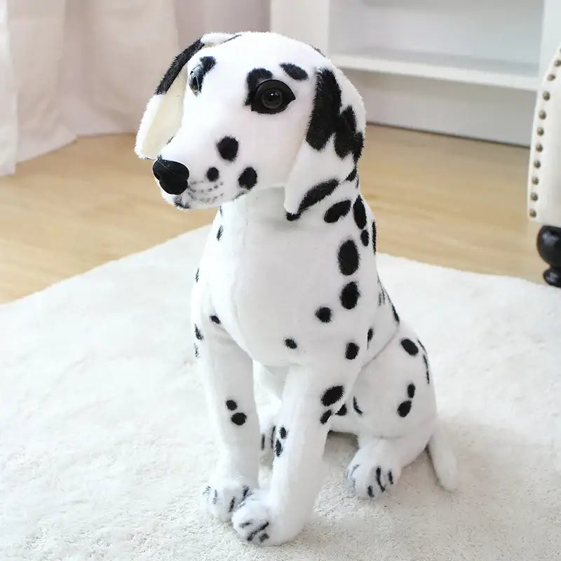 Sean Dalmatien - Assis / 40cm - Peluche Dalmatien