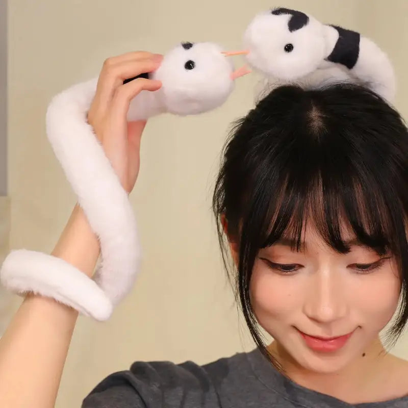 serpent en peluche