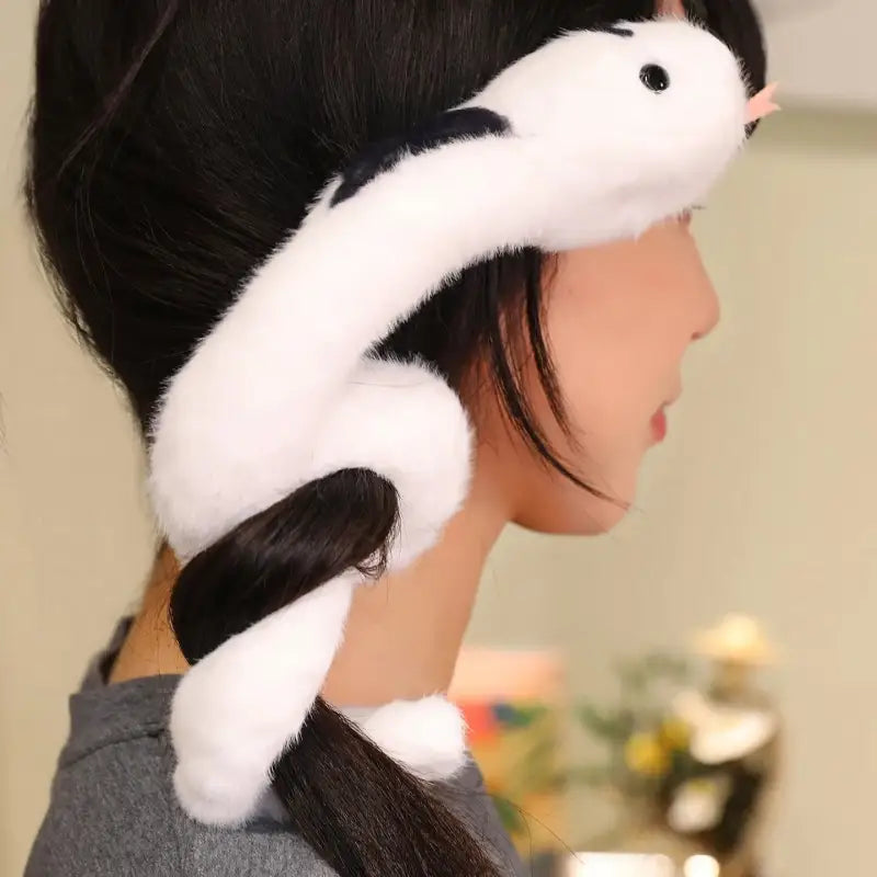 serpent en peluche