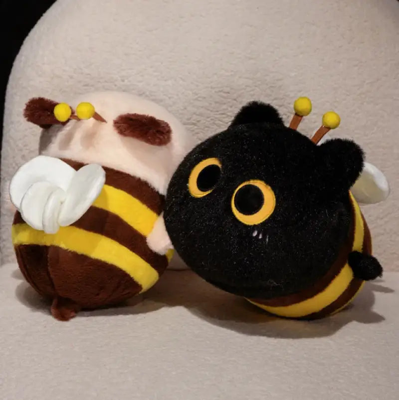 abeille en peluche
