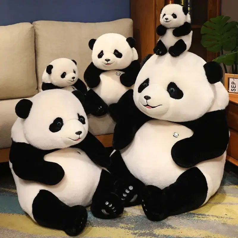 gros panda en peluche