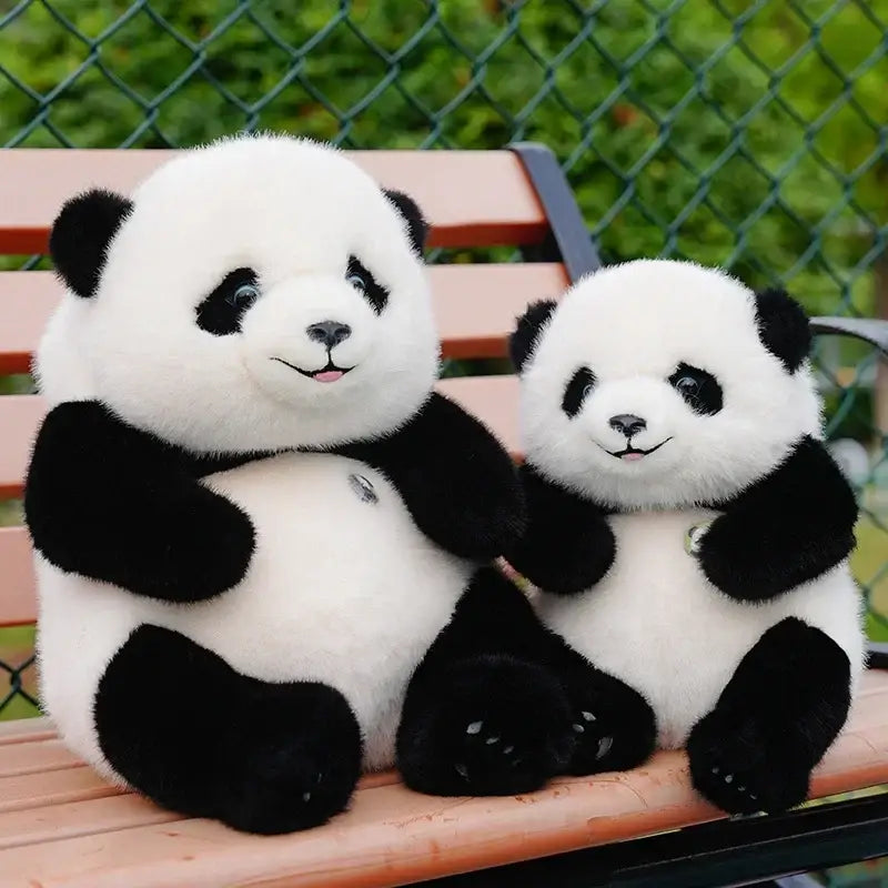 gros panda en peluche