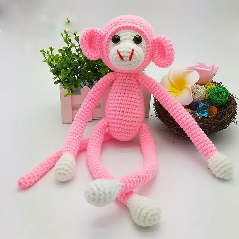 Singe Doudou - Rose - Singe Doudou