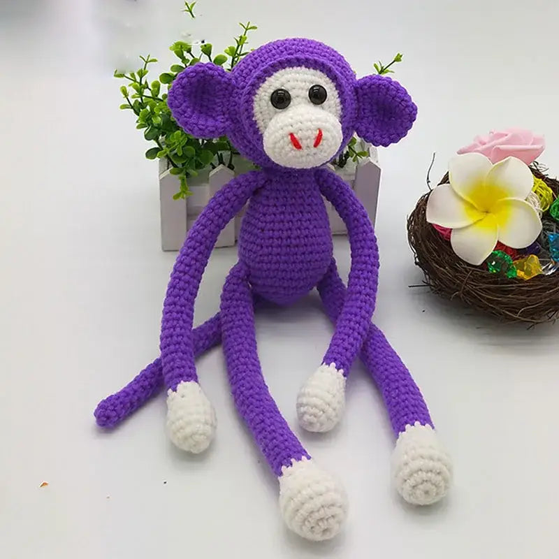 Singe Doudou - Violet - Singe Doudou