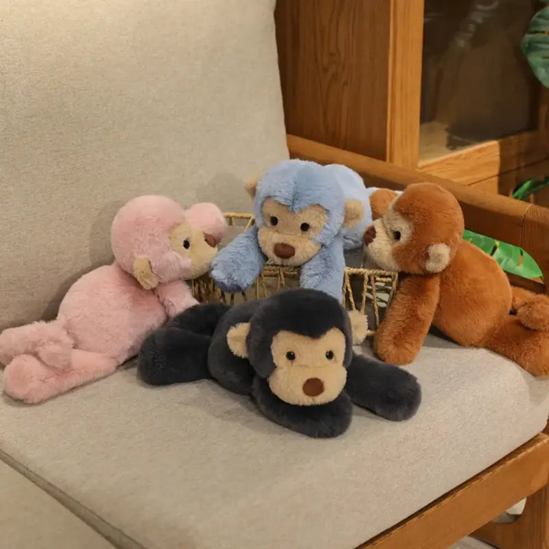 singe en peluche