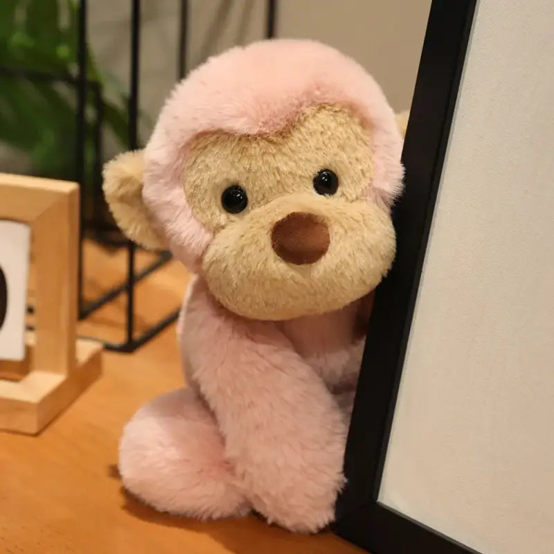 singe en peluche