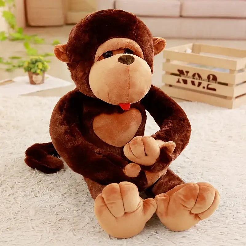 Singe en Peluche Geante - Singe en Peluche Geante