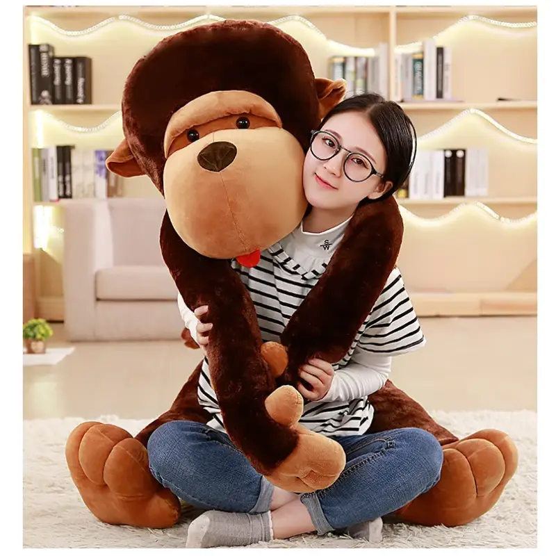 Singe en Peluche Geante - 80 cm - Singe en Peluche Geante