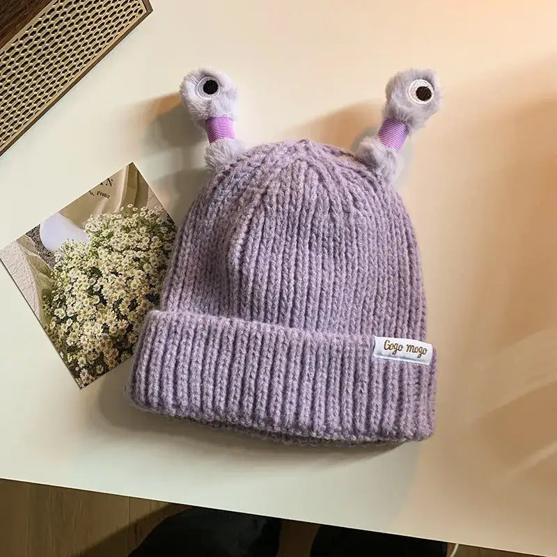 bonnet escargot - Violet
