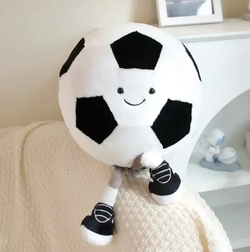 ballon de foot en peluche