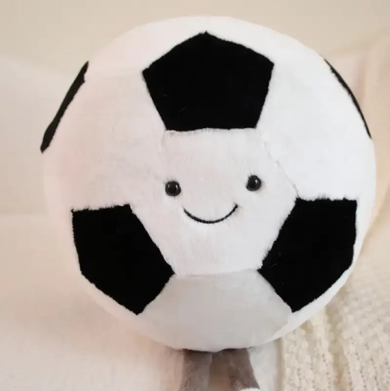 ballon de foot en peluche