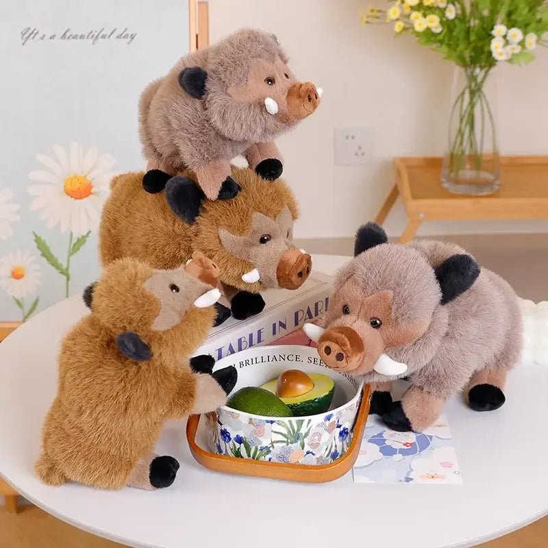 sanglier en peluche