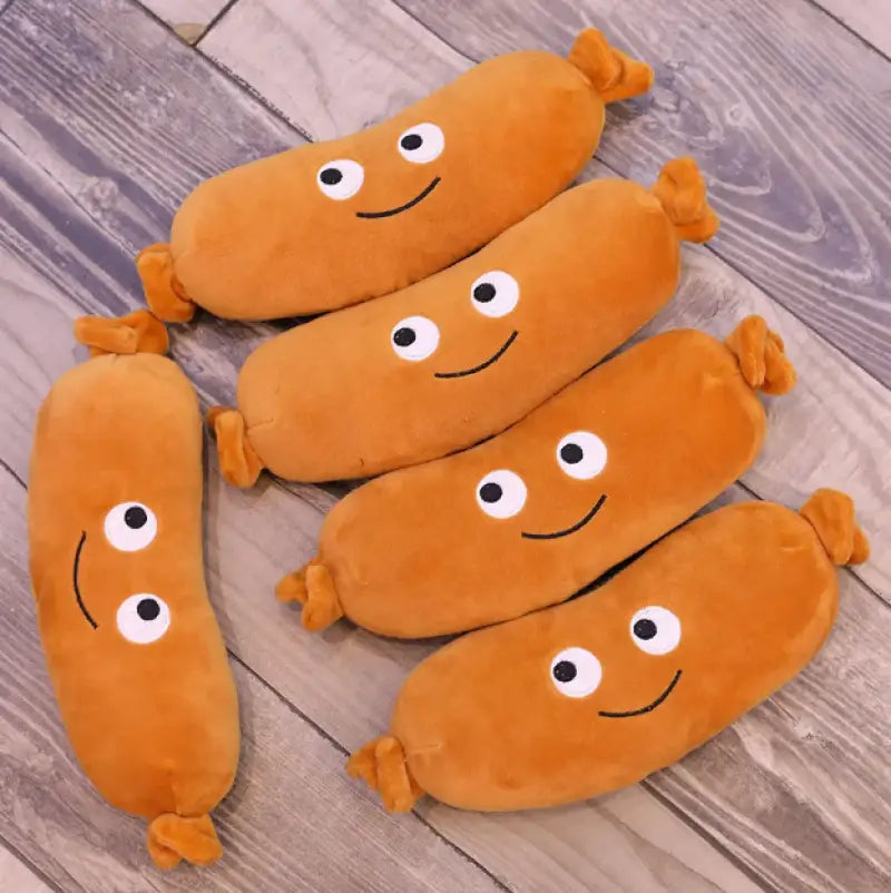 peluche saucisse