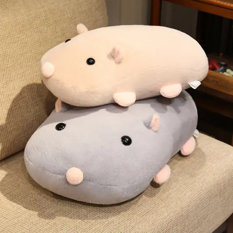 souris en peluche