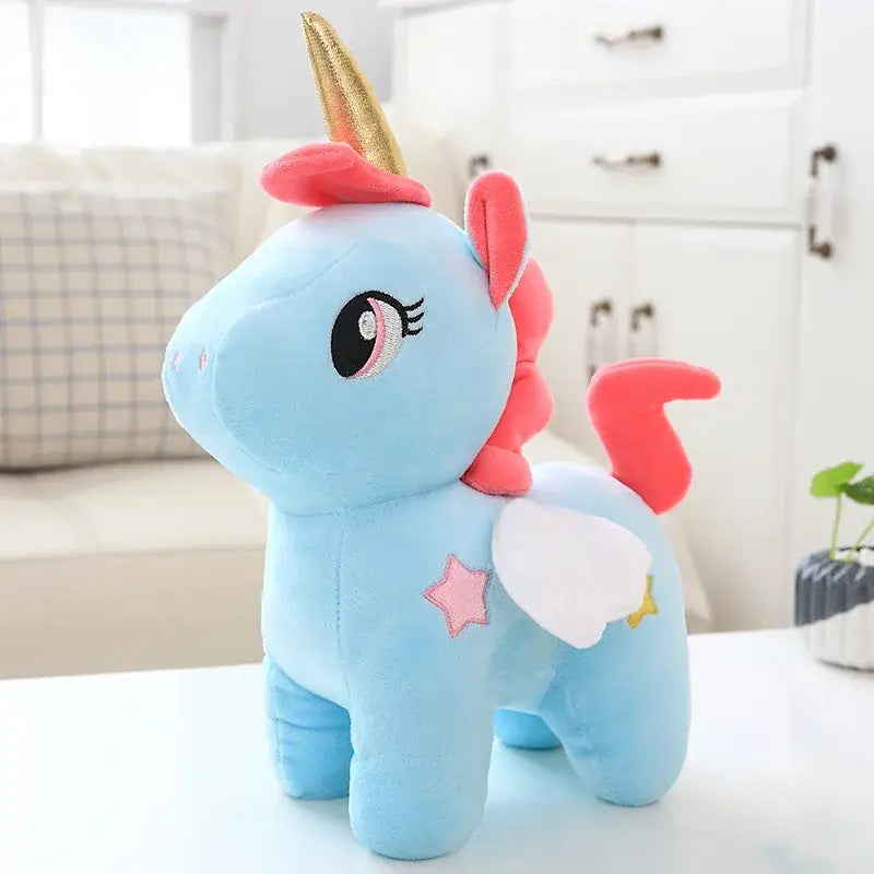 Sparky la Licorne Bleu - 20cm