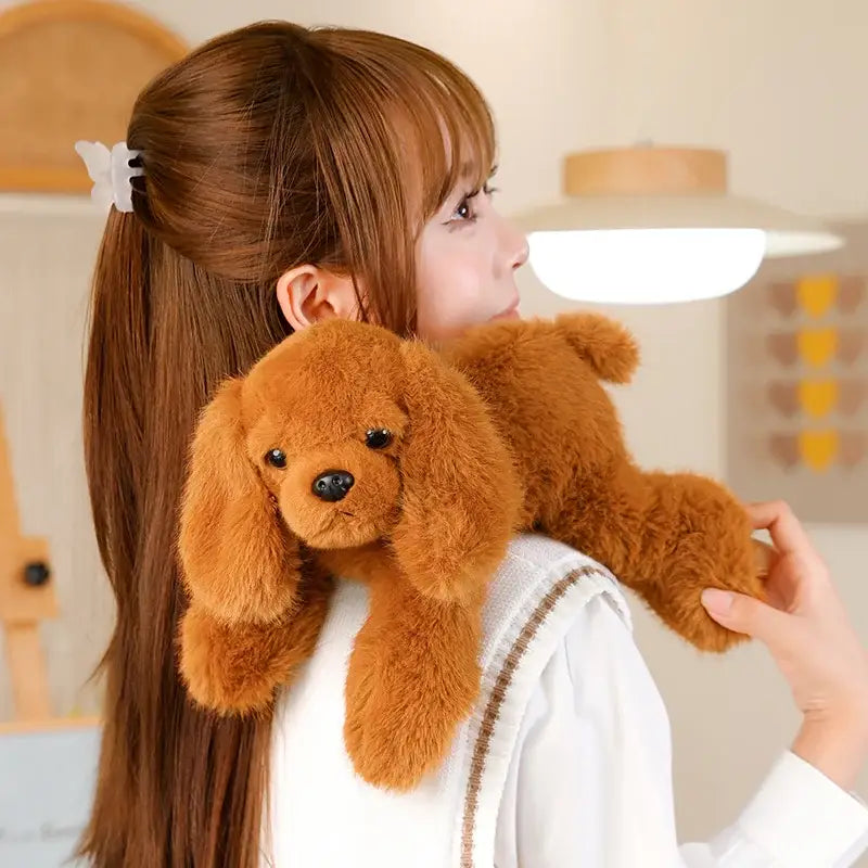 spitz nain peluche