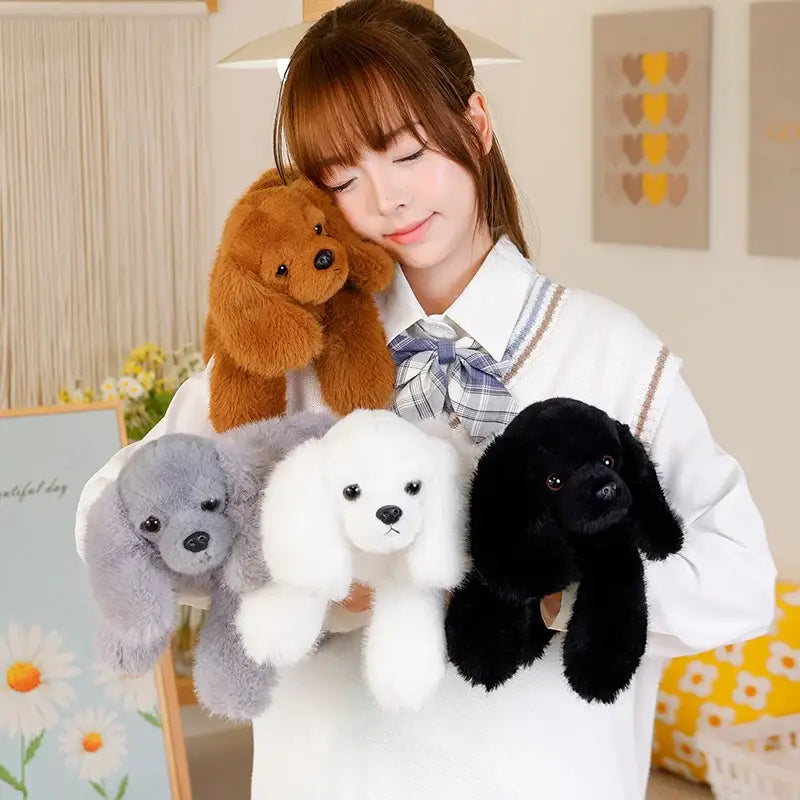 spitz nain peluche