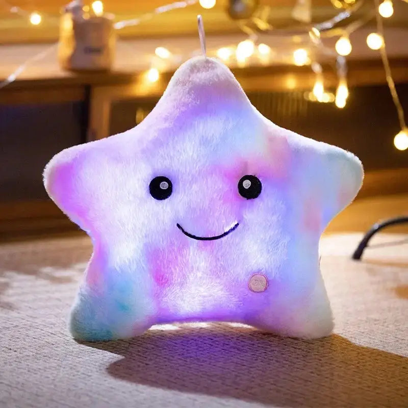 etoile lumineuse peluche - Multicouleur 2 / 24cmx22cm