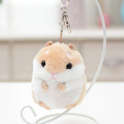 porte clé hamster - Orange