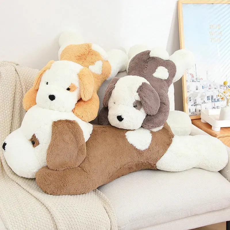 chien peluche geant