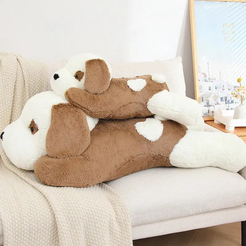 chien peluche geant