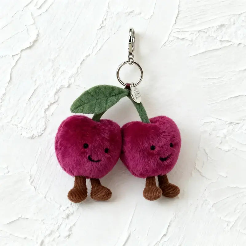 porte clé cerise