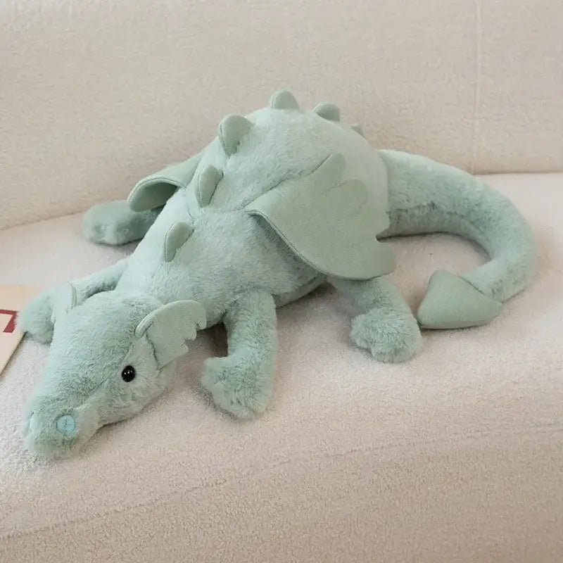 Thierry le Dragon Géant - Vert / 50cm - Peluche Dragon Geant