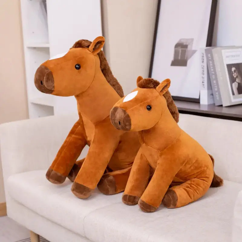 Timothée le Cheval Mignon - Cheval Peluche Geante