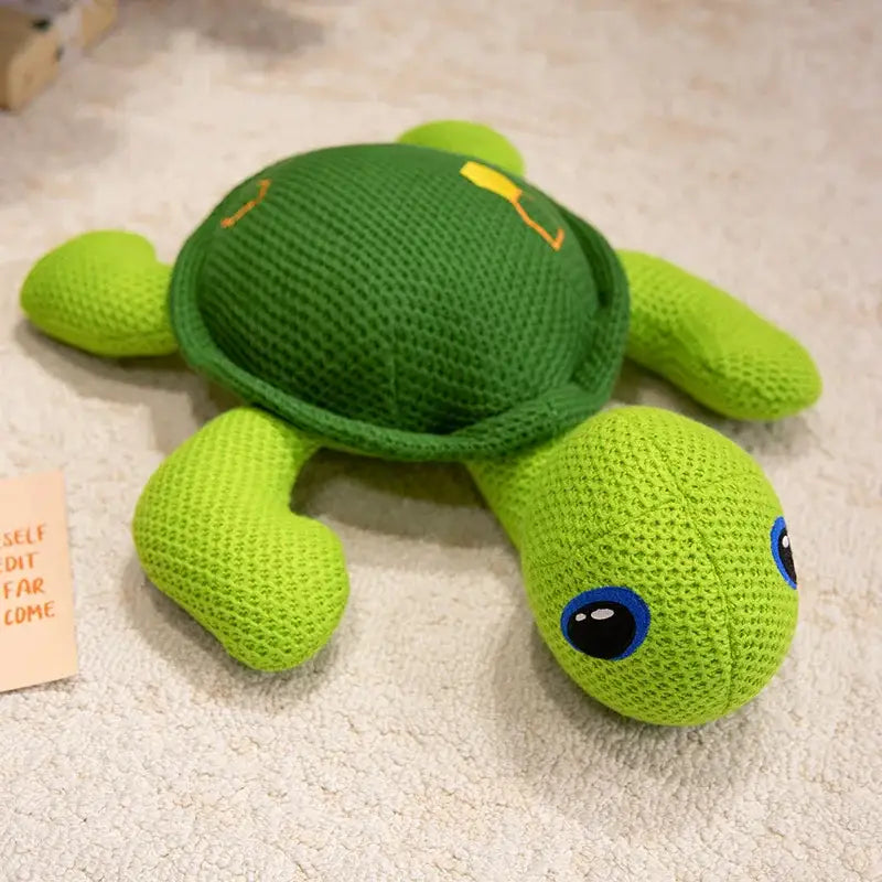 peluche crochet tortue - 25cm