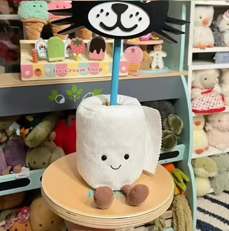peluche papier toilette