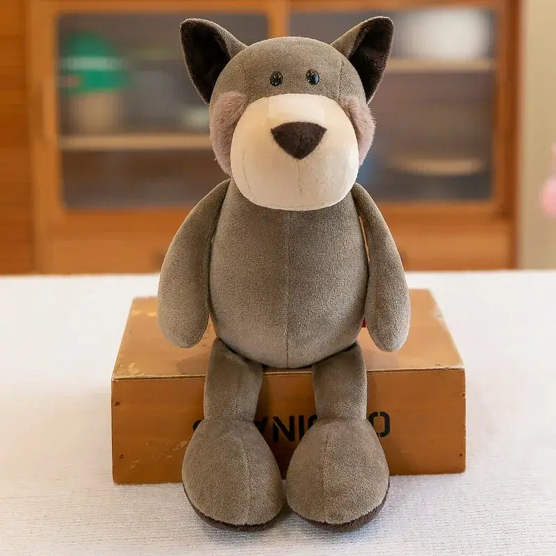 Tom le Loup - Doudou Loup Mignon