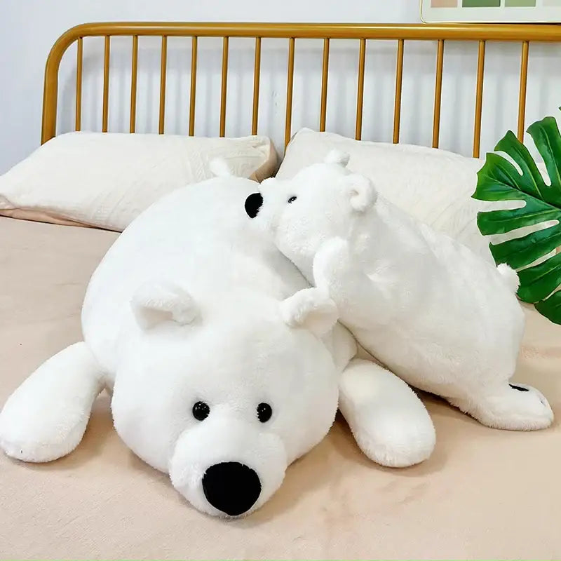 gros ours polaire en peluche