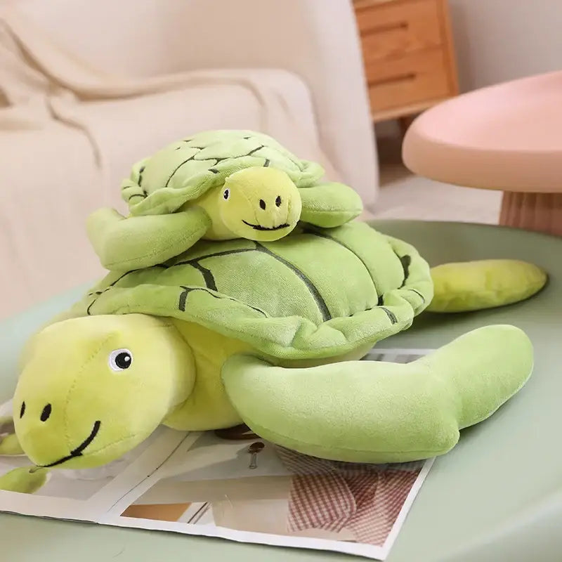 tortue en peluche