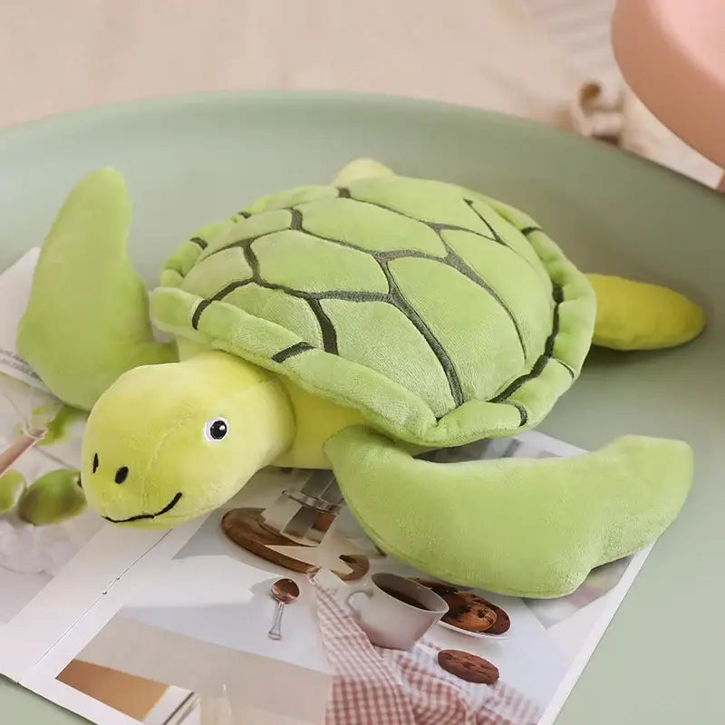 tortue en peluche 30cm